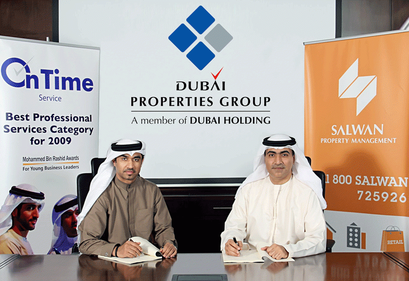 Dubai Properties Group (DPG) has signed a memorandum of understanding (MoU) with On-Time Management. Dubai Properties Group (DPG) has signed a memorandum of understanding (MoU) with On-Time Management.