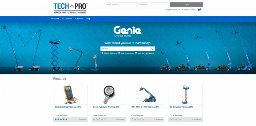 Genie's new platform for technicians. Genie's new platform for technicians.