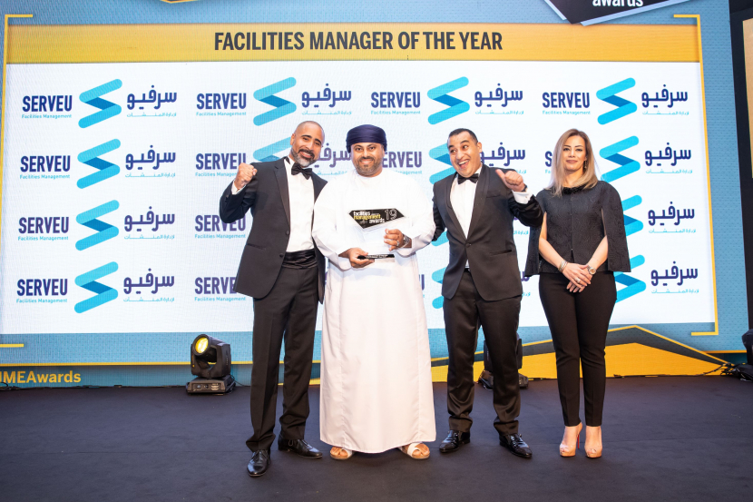 Adham Al Naamani of Mace Macro won the FM Manager of the Year award at the FM Awards 2019. Adham Al Naamani of Mace Macro won the FM Manager of the Year award at the FM Awards 2019.
